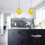 Darah - Light Matte Black Geometric Pendant-1618039797