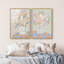 Summer Flourish Set High-Gloss Frameless Acrylic Glass Wall Art Floral & Botanical Print by Oliver Gal, Ready to Hang, 10 x 15-1460551758-1492769362