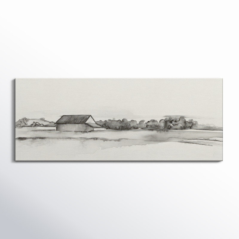 Wyeth Barn I sur toile, H 24 po x l 60 po x P 1,5 po