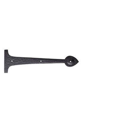 10cm H x 31.8cm W Surface Mount Pair Door Hinges