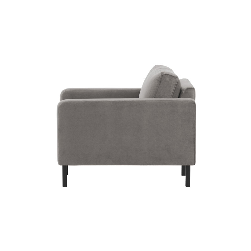 Jacquoline Upholstered Armchair, Light Grey