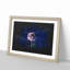 Dying Purple Rose Paint Splash - Picture Frame Graphic Art-56915611-56915612