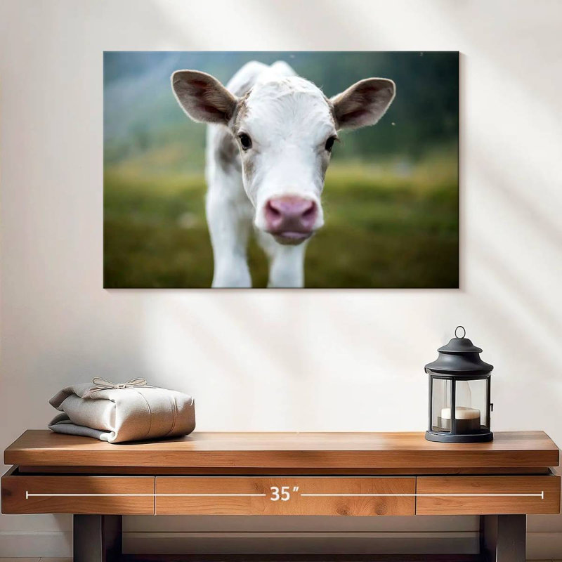 Brampt Small Cow, 16" H x 24" W