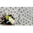 12" X 12" Straight Edge Ceramic Mosaic Wall & Floor Tile