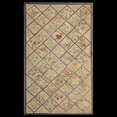 Tapis crocheté américain One-of-a-Kind