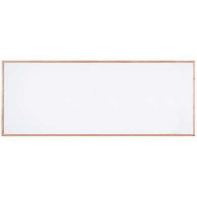 AARCO Yes Porcelain Wood Whiteboard