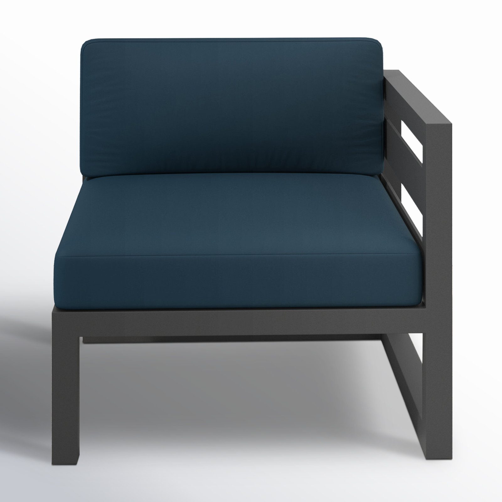 Smith Sunbrella® Patio Lounge Chair, Spectrum Indigo, Slate