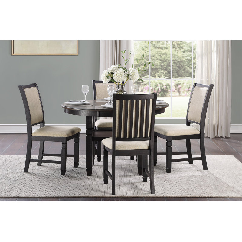 Ensemble de chaises d'appoint en bois 2 pièces, Noir