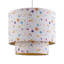 22 cm H Drum Fabric Lamp Shade