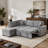 83.65'' Pillow Top Arm Sofa Bed-1357650662
