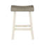 Ensemble de 2 tabourets de style transitionnel, meubles en bois d'hévéa massif-2090035914-2090035915-2101419337
