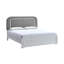 Grand lit (matelas non inclus), blanc
