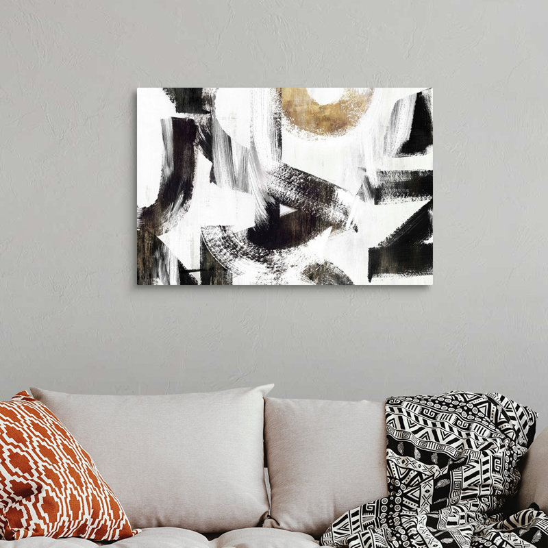 Concept I - reproduction d'art sur toile, H 36 po x l 24 po x P 1,25 po, Toile tendue