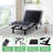 Harlequin Massaging Zero Gravity Adjustable Bed with Wireless Remote-1778510022