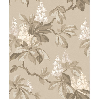 Papier peint floral châtaignier