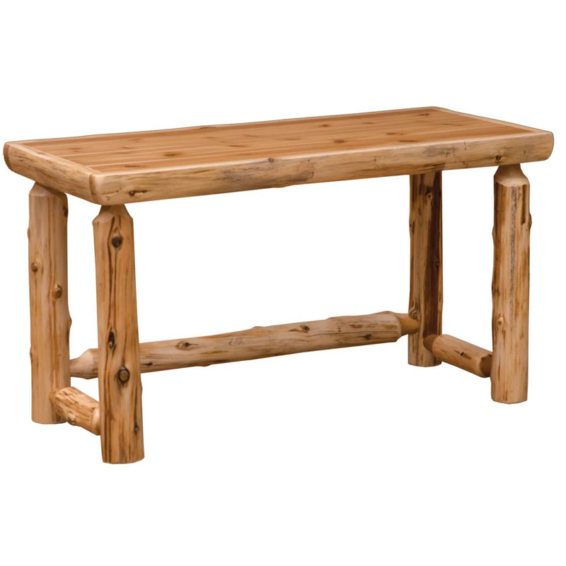  Bureau d'écriture Cedar Log, Standard, Vintage