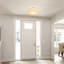 Plafonnier semi-encastré Mid-Century moderne beige-116510844