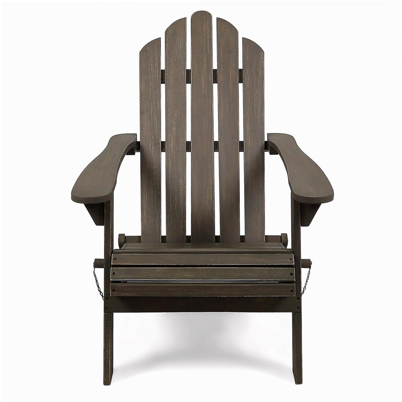 Chaise Adirondack pliable Hollywood, Gris