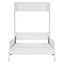 Lit escamotable double pleine grandeur avec coussin