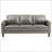 Grey Track Arm Sofa
