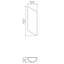 1 - Light LED Flush Mounted Sconce-99924566
