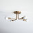 Nealey Glass Semi Flush Mount-2089682627