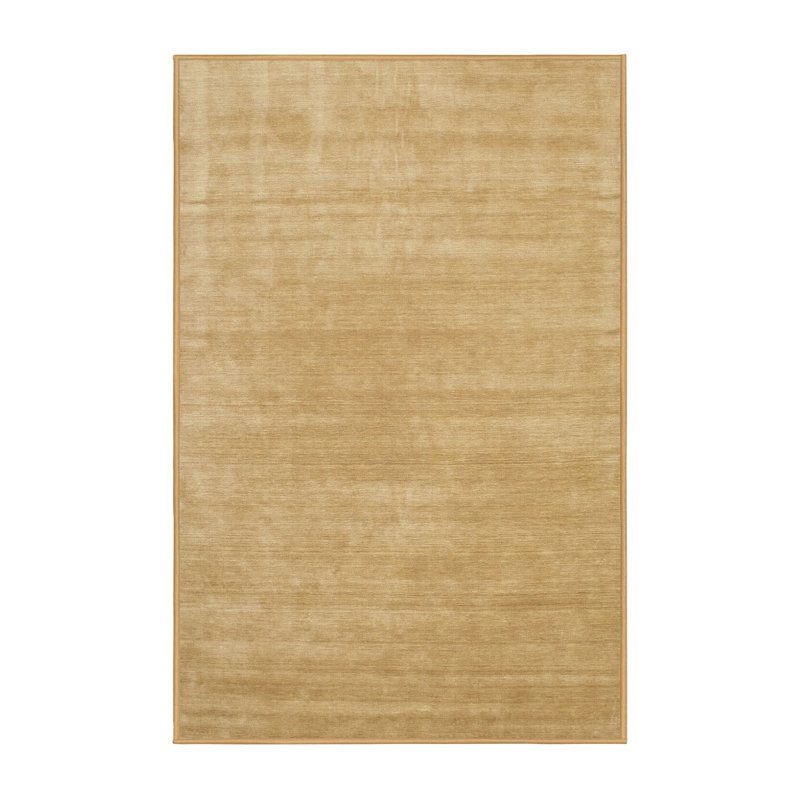 Tapis brun contemporain, Rectangle 2 pi x 5 pi