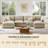 78" Modern Upholstered Sofa-242287590