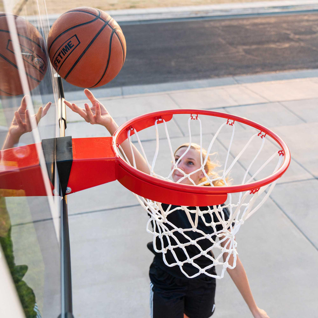 Lifetime Height Adjustable In-Ground Basketball Hoop (54" Acrylic Backboard) Lifetime
