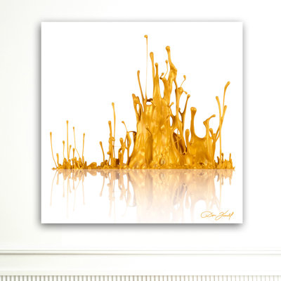 Gold Rebellion by Don Farrall - Wrapped Canvas Print