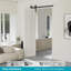 Bi-Folding Barn Door Hardware Kit For 2 Sliding Closet Door(Doors Not Included)-106259291