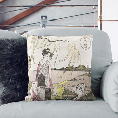 Floral Square Cushion