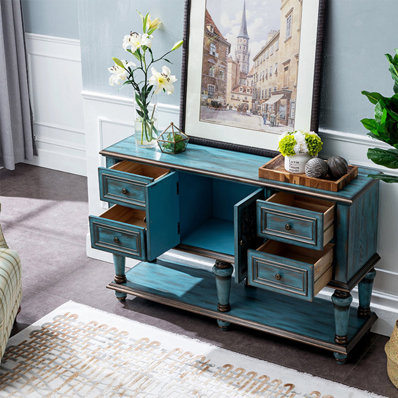 Console American Retro, Bleu