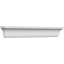 Panneau frontal Endurathane Ashford, largeur du bas 136 po x largeur du dessus 145 3/4 po x H 9 5/8 po x P 1 1/4 po, apprêté en usine-109212517