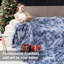 Faux Rabbit Fur Blanket Machine Woven Blanket-122585730-122585723