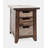 Cadwell 3 - Drawer End Table with Storage and Built-In Outlets