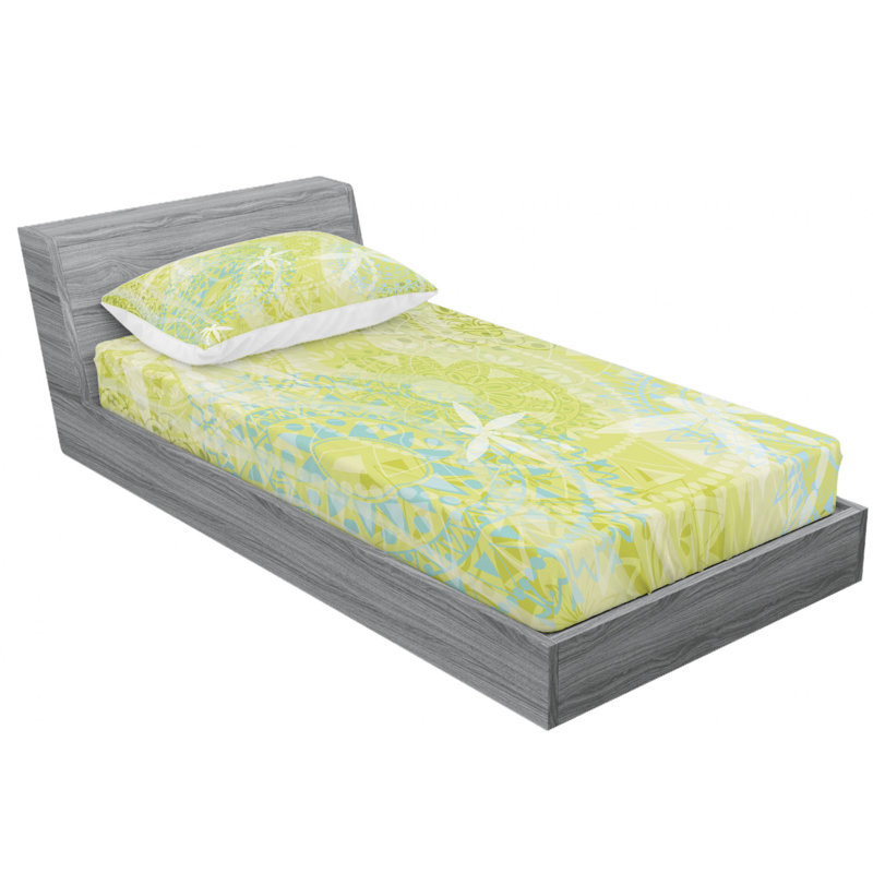Microfiber Sheet Set, Twin Sheet Set with Fitted Sheet