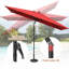 Parasol de marché rectangulaire sans base lestée 60 po x 106 po Boyland-910960638