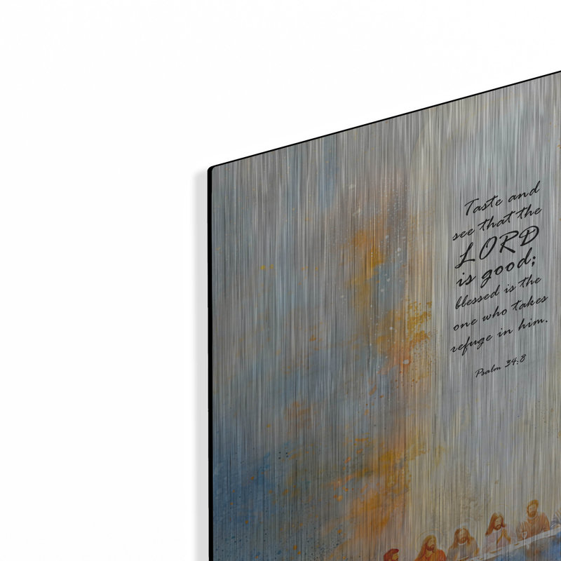 Art mural en métal Luxe, H 12 po x l 12 po