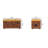 Buffalo Hide Caramel Storage Trunk-108808801