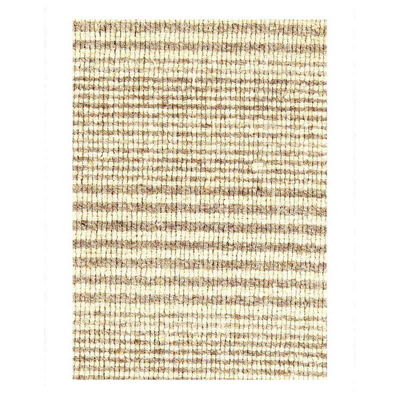 Tapis moderne fait à la main 2 pi x 2 pi Indo
