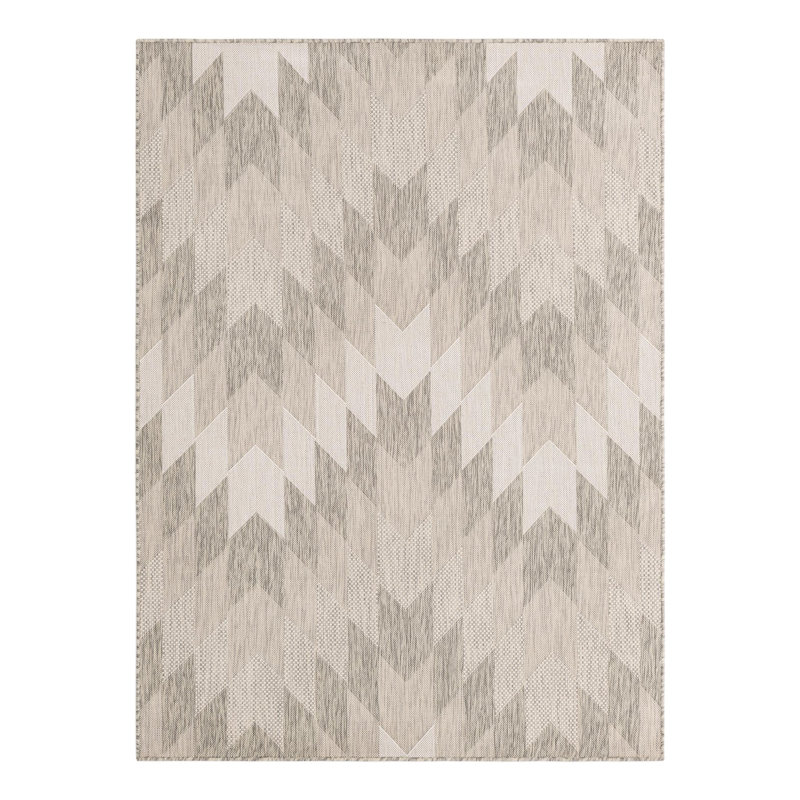 Blox Hower Indoor/Outdoor Area Rug, Rectangle 5'3" x 7'1"