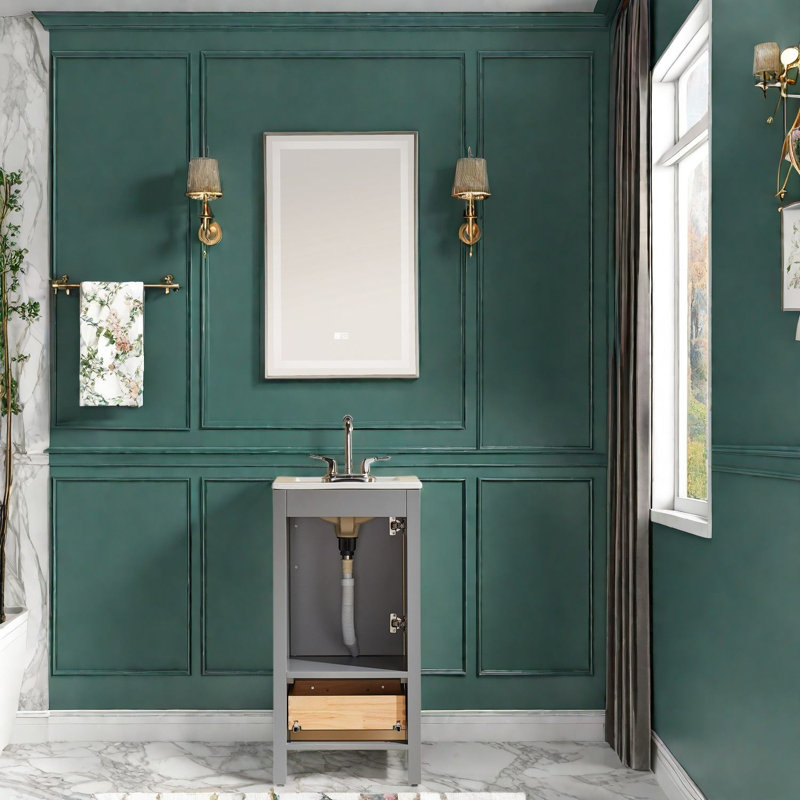 Meuble-lavabo compact (doit inclure le meuble-lavabo et le lavabo)