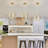 Jansel Modern LED Chandelier Gold Pendant Light 2 Ring Acrylic 34W 4000K Dimmable Height-Adjustable-412106112