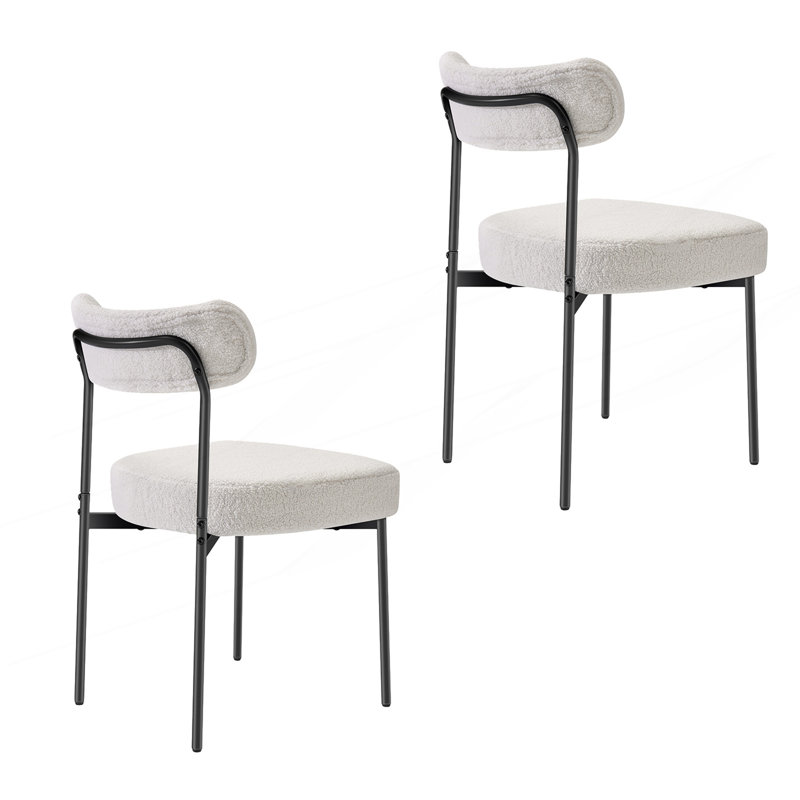 Ensemble de 2 chaises de salle à manger Boucle
