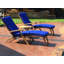Renilde Outdoor Teak Wood Chaise Lounge