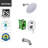 Complete Shower System with Rough in-Valve-65005562