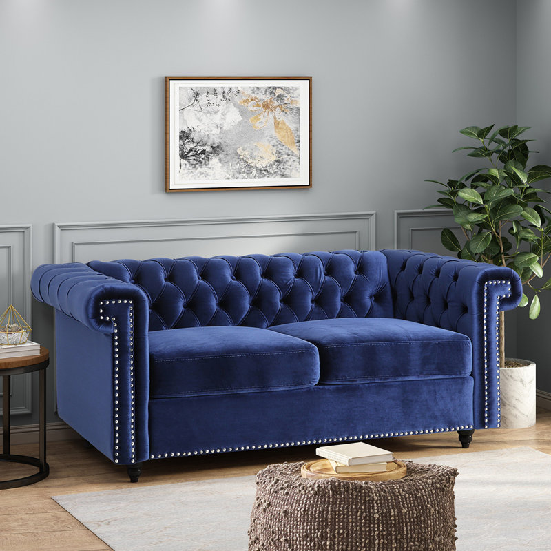 Canapé moderne LOVESEAT, Bleu