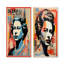 «Royal Remix Queen Elizabeth Popart II», ensemble de 2 impressions sur magazines-306619097-306619078