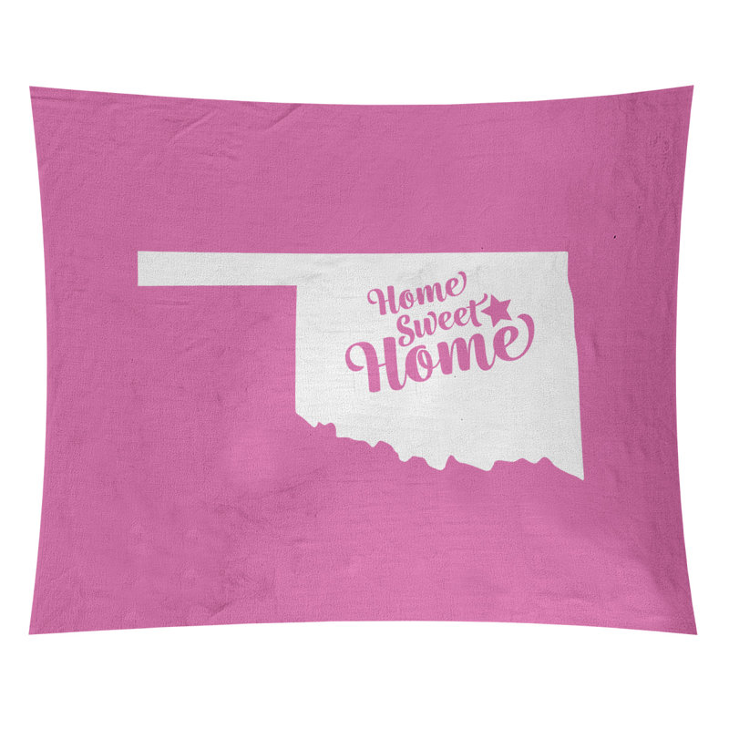 Tapisserie Sweet Home Tulsa, Rose, H 68 po x l 80 po